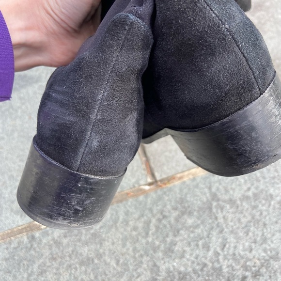 LK Bennet Bella black suede boots size 40(9) - Picture 5 of 16